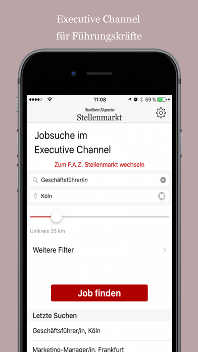 F.A.Z. Stellenmarkt – Ihre App für die Jobsucheのおすすめ画像3