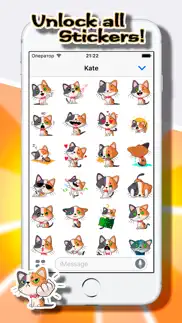 egor the funny cat stickers iphone screenshot 2