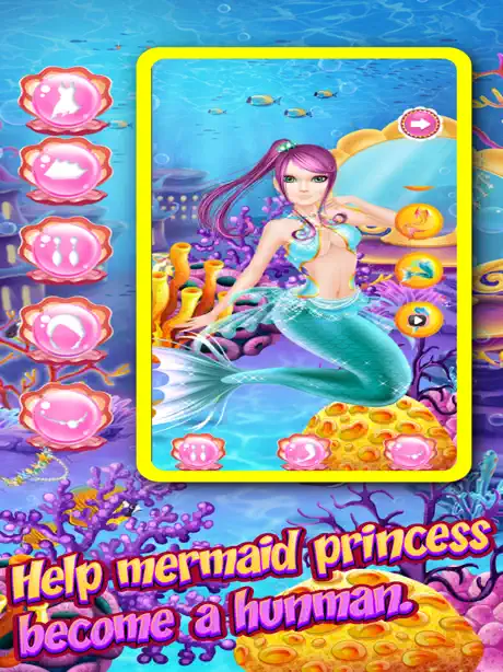 Princess Mermaid Ocean Salon Games