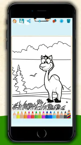 Game screenshot Животные раскраски книги - краски рисунки mod apk