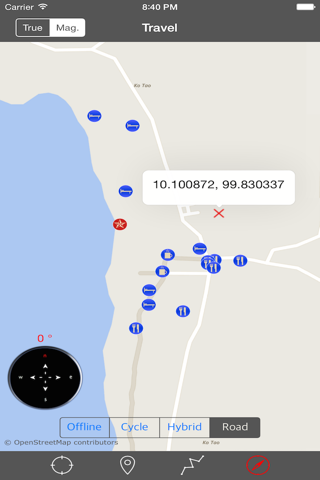 KO TAO (THAILAND) – GPS Travel Map Navigator screenshot 2