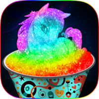 Glowing Snow Cone Rainbow Maker DIY Summer Dessert