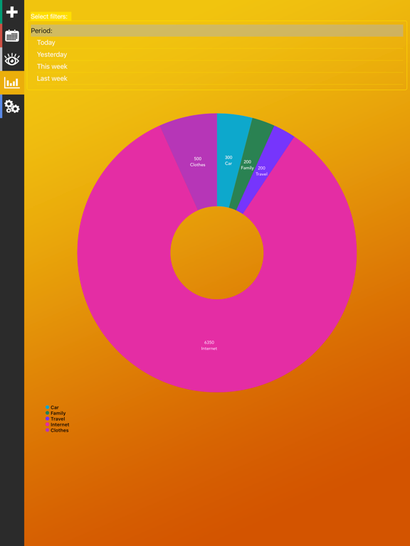 Screenshot #5 pour Money Detective - My Personal Finance Mananger