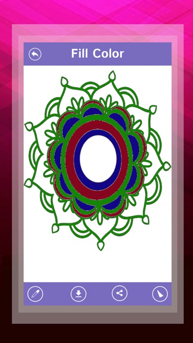 How to cancel & delete Mandala - Adults Coloring Art Pages from iphone & ipad 2