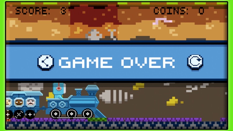 Crossie Train: Drive on railway tracks across road