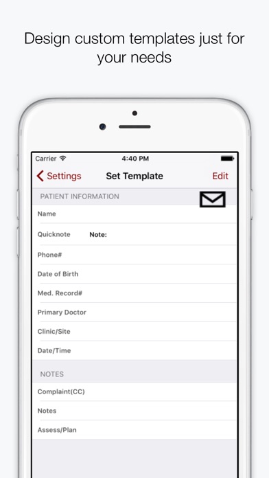 On Call Notes Screenshot