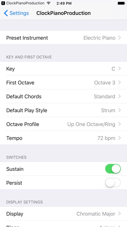 ClockPIanoProduction