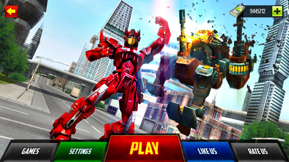 #1. Monster Robot Hero City Battle (iOS) 由: Muhammad Usman Shah
