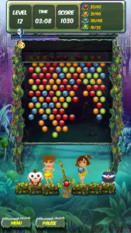 Game screenshot Jungle Bubble apk