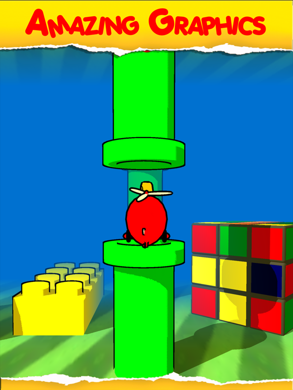 Screenshot #5 pour The Clumsy Bird 3D