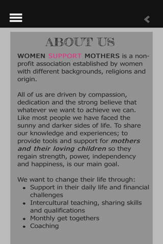 Women Support Mothers screenshot 3