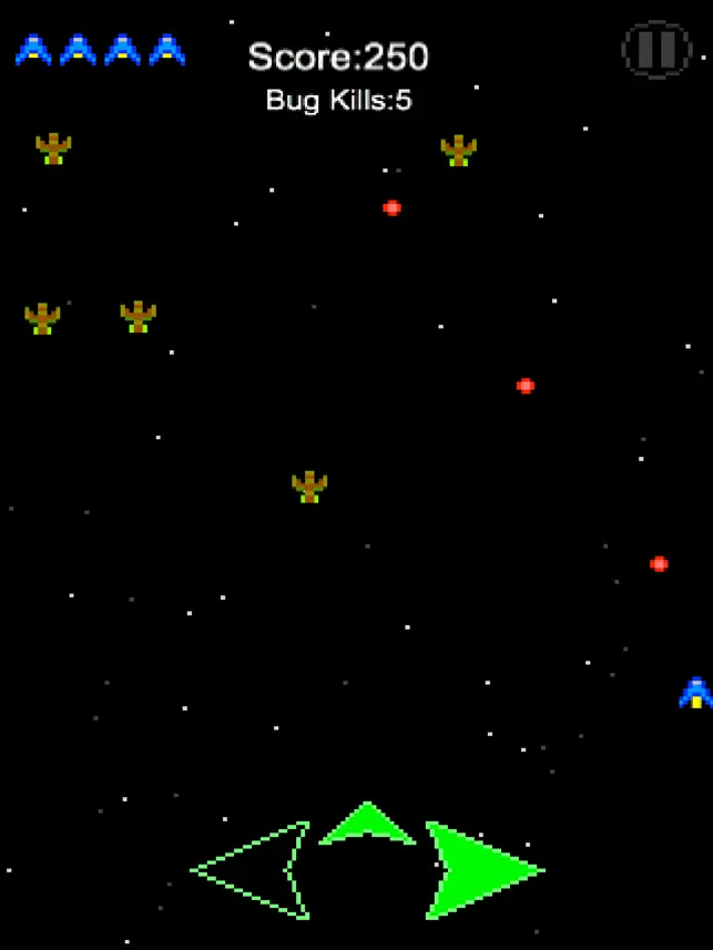 Astro Bugs, game for IOS