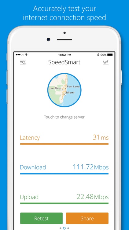 SpeedSmart Speed Test WiFi & Mobile Network Test screenshot-0