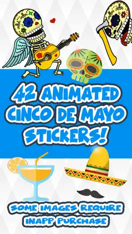 Game screenshot Cinco de Mayo Animated Stickers for Messaging mod apk