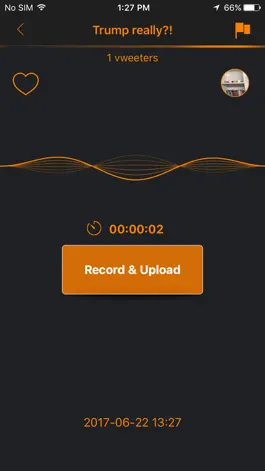 Game screenshot Vweeter - Voice Forum apk