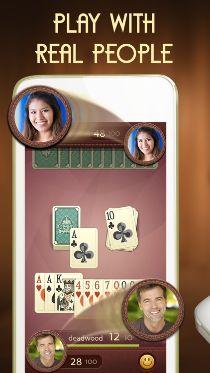 Grand Gin Rummy - Multiplayer Card Game screenshot-0