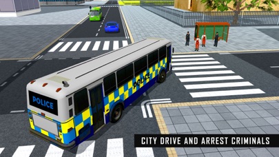 Screenshot 4 of Police City Bus Prison Duty Simulator 2016 3D App