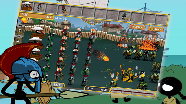 Stickman Battle:Defenders - Tower Defense Strategy screenshot 3