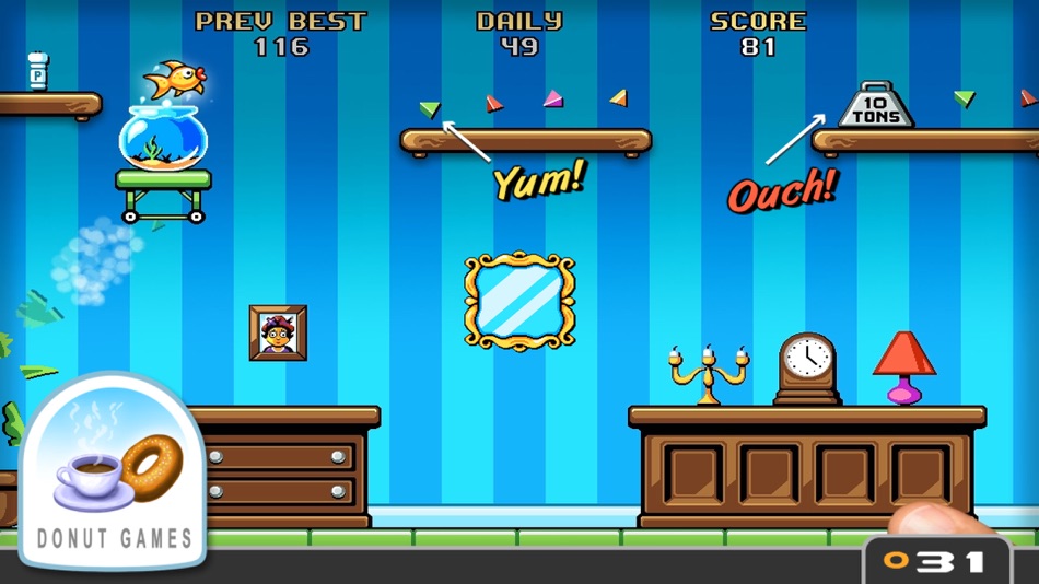 #1. Fishbowl Racer (iOS) 由: Donut Games