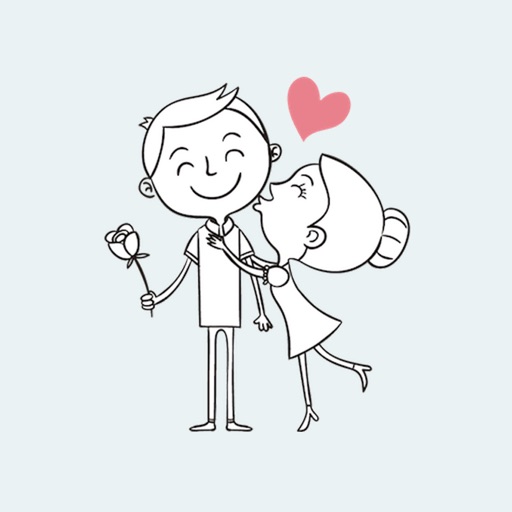 Couple Love Sticker