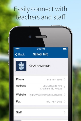 Chatham High School screenshot 2