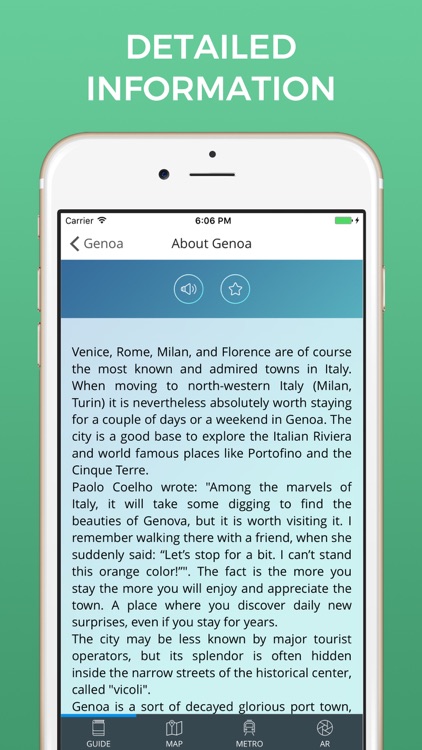 Genoa Travel Guide with Offline Street Map screenshot-3