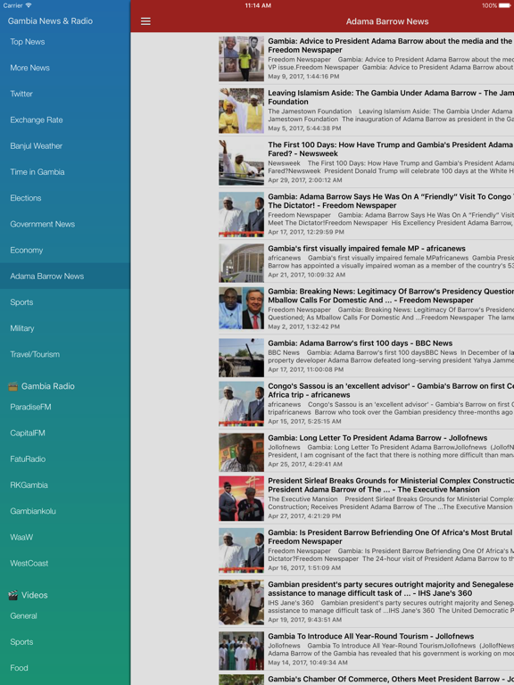 Screenshot #5 pour Gambia News Today & Gambia Radio