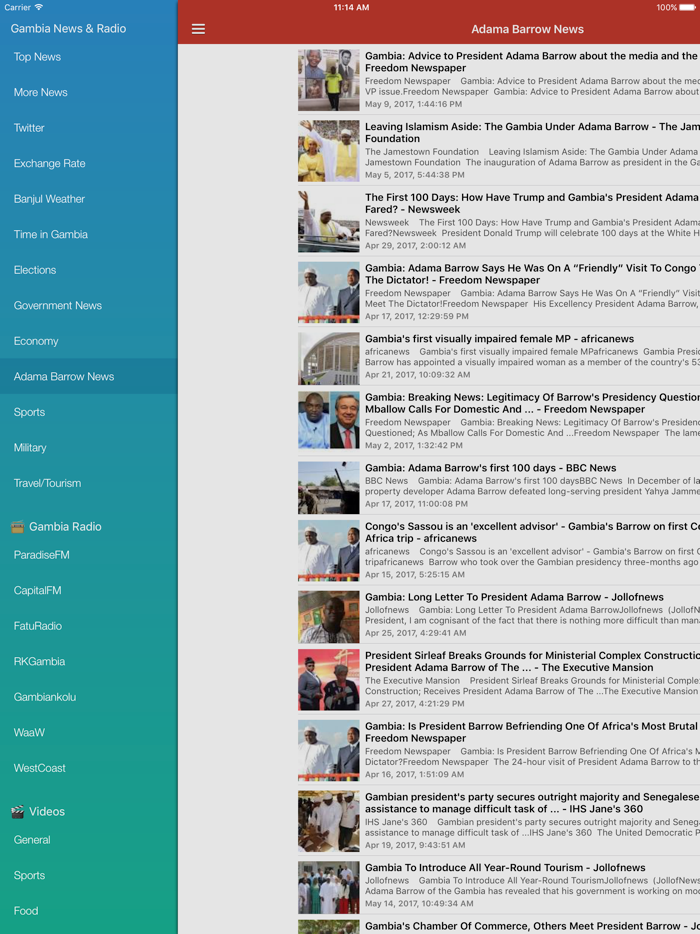 Gambia News Today and Gambia Radio