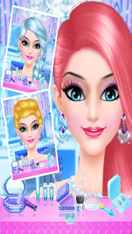 Game screenshot Ice Queen Salon - girls makeover games apk