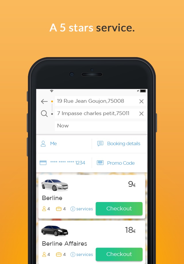 Allocab VTC et Taxi Moto screenshot 3