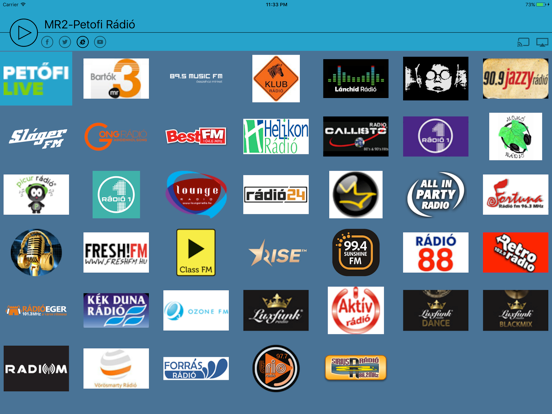 Screenshot #5 pour Magyar Online Rádiók