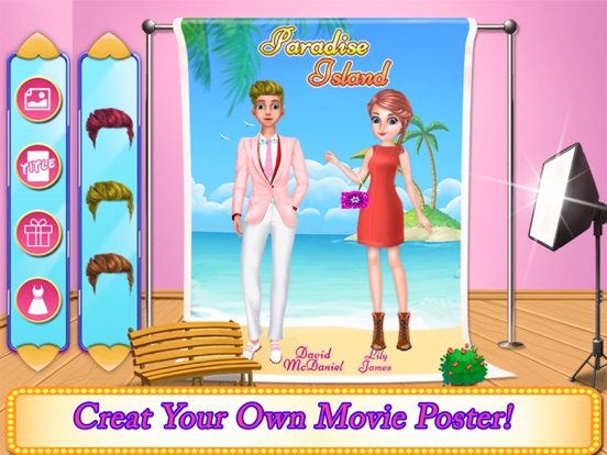 Cinema Movie Night Kids Party iPad screenshot