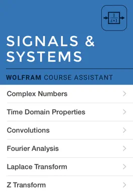 Game screenshot Wolfram Signals & Systems Course Assistant mod apk