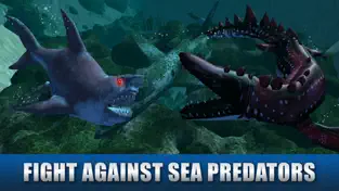 Captura de Pantalla 3 Megalodon Monster Shark Simulator iphone