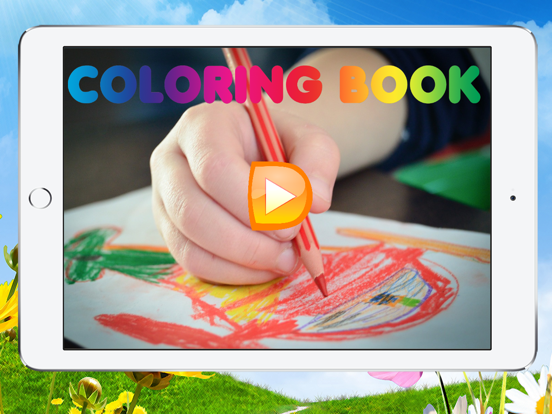 Food & Animal Coloring Pages - Easy Coloring Book iPad screenshot