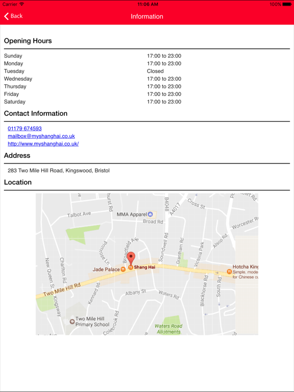 Screenshot #6 pour Shanghai Chinese Takeaway