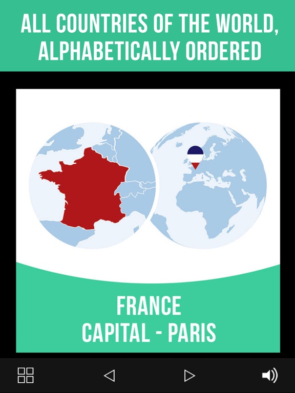 Screenshot #6 pour World Countries Flashcards