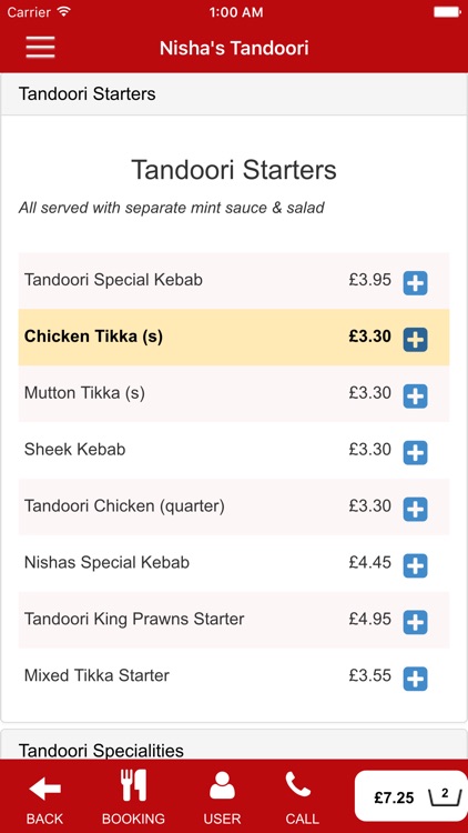 Nisha's Tandoori