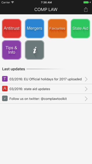 COMP LAW : the EU competition lawyers’ toolkit Screenshot