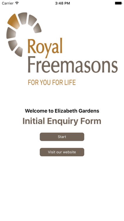 Royal Freemasons Enquiry Form