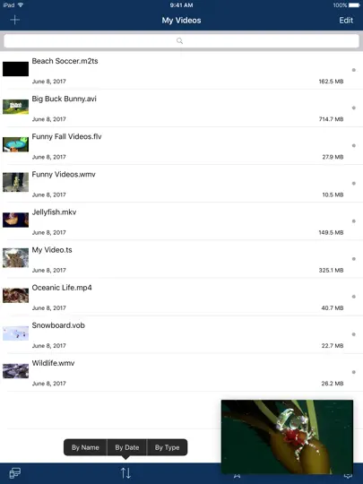 AVPlayer For IPad iPhone Ekran Görüntüsü 2