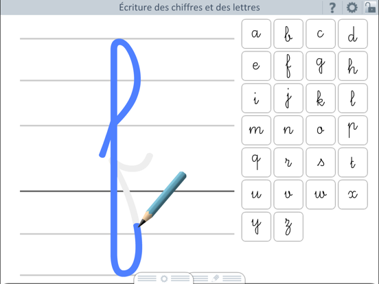 Screenshot #4 pour Outils pour l'école : Écriture chiffres et lettres