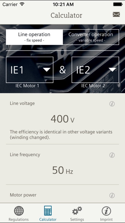 SIMOTICS EE-COMPARATOR