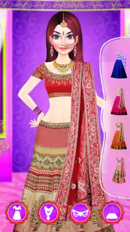 Game screenshot Indian Doll Fashion Salon : Dressup Game hack