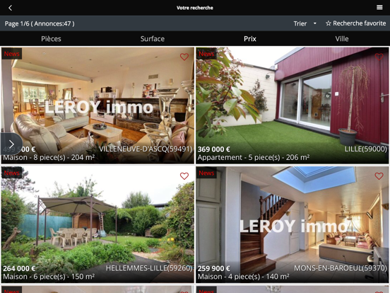 Screenshot #6 pour AGENCE IMMOBILIERE HELLEMMES