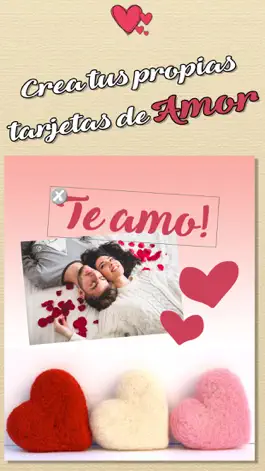 Game screenshot Spanish Love Cards Create romantic pics & messages apk