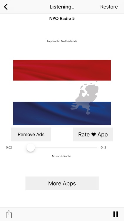 260+ Radio Netherlands Online Live Nl nederland Fm screenshot-3