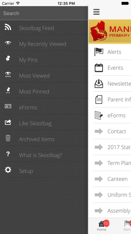 Manning Primary School - Skoolbag