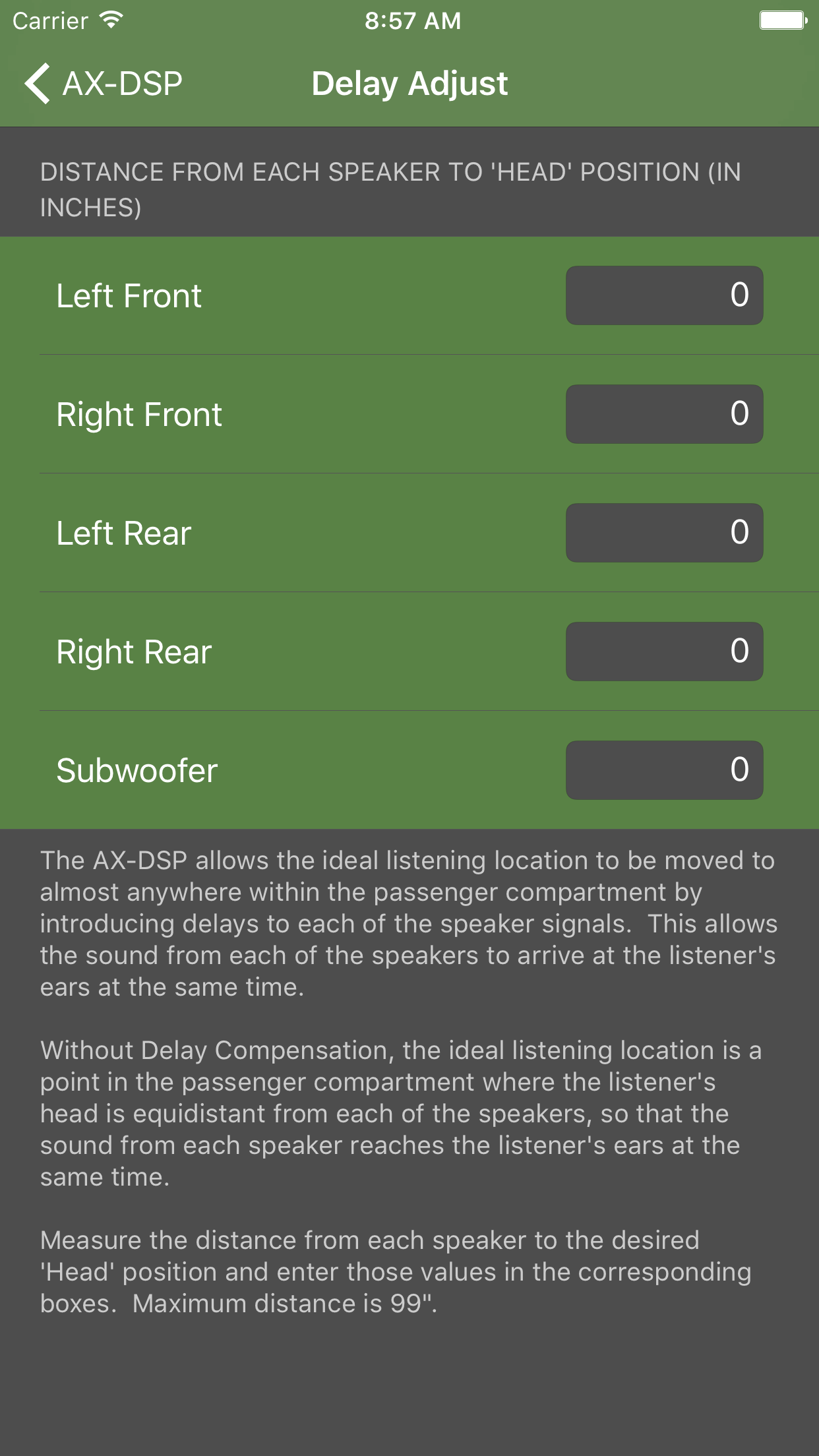 Axxess DSP