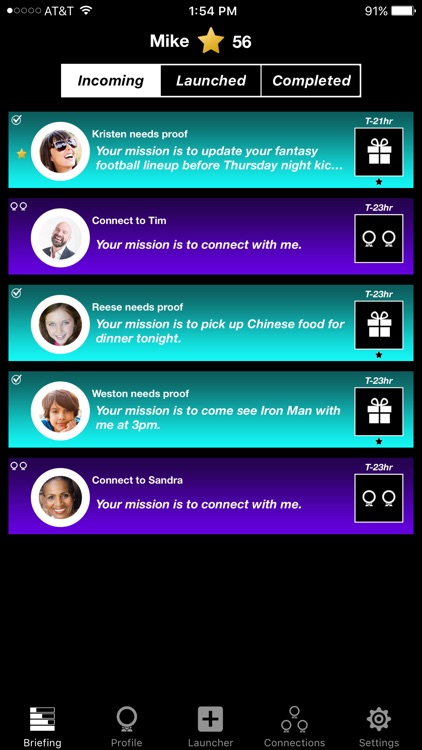 Mshn - Mini Missions for Friends